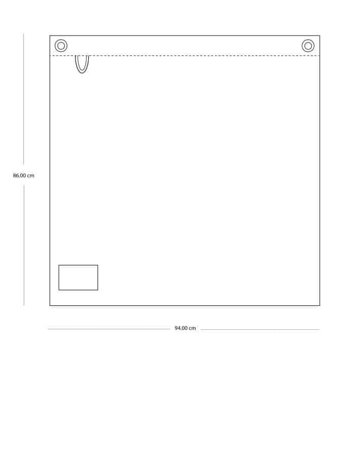 Dimensions Tablier Taille Long Sans Poches La Carpe Et Le Lapin