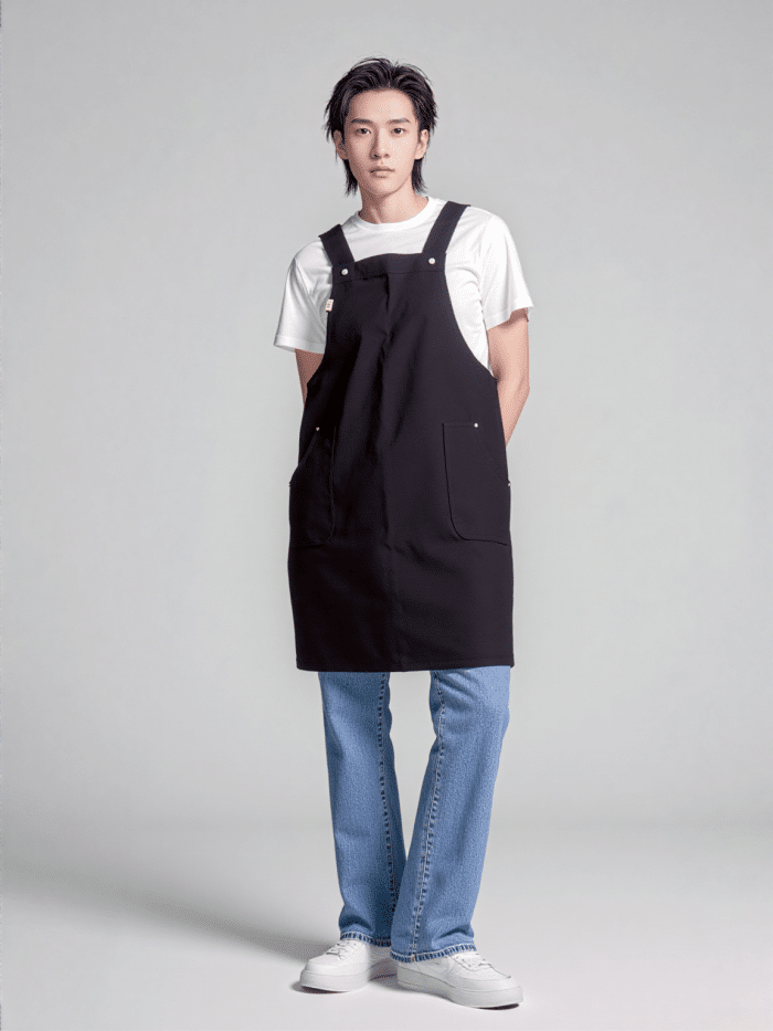 La Carpe Et Le Lapin Tablier Japonais Black Beauty 01