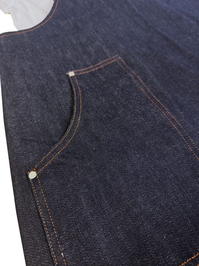 La Carpe Et Le Lapin Tablier Japonais Brut Denim 04