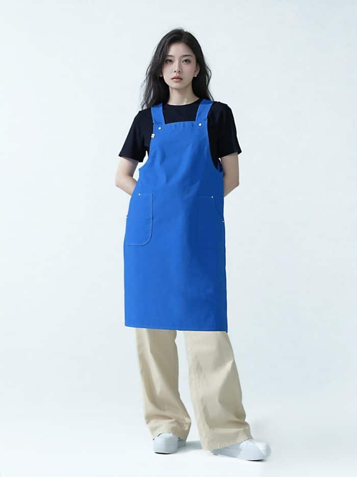 La Carpe Et Le Lapin Tablier Japonais Deja Vu Blue 01