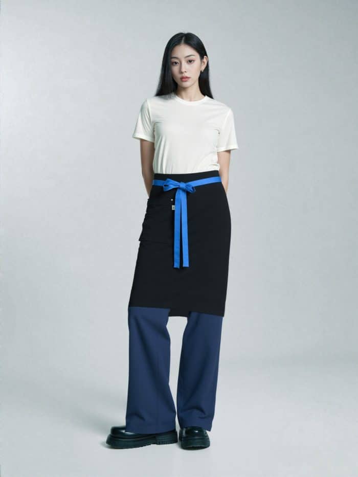 La Carpe Et Le Lapin Tablier Taille Long Poches Black Beauty 01