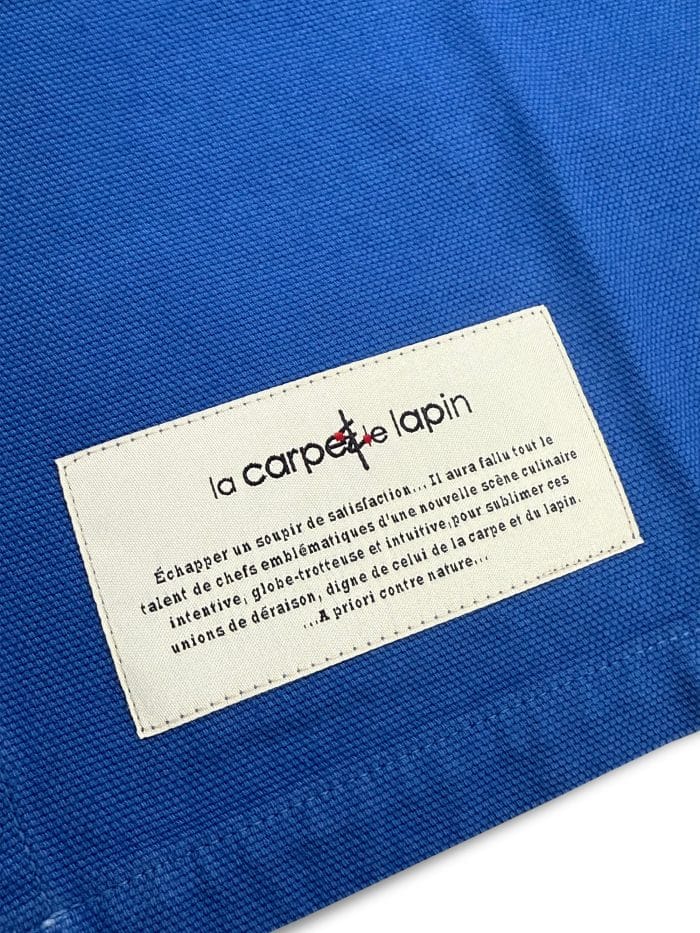 La Carpe Et Le Lapin Tablier Taille Long Poches Deja Vu Blue 03