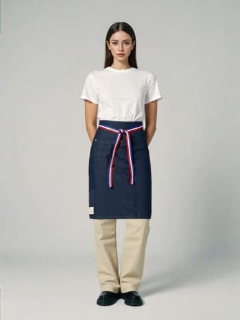 La Carpe Et Le Lapin Tablier Taille Long Poches Denim 01