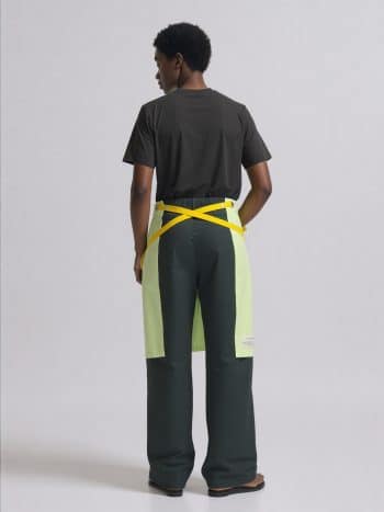 La Carpe Et Le Lapin Tablier Taille Long Poches Lime Cream 02