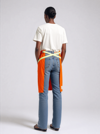 La Carpe Et Le Lapin Tablier Taille Long Poches Orangeade 02