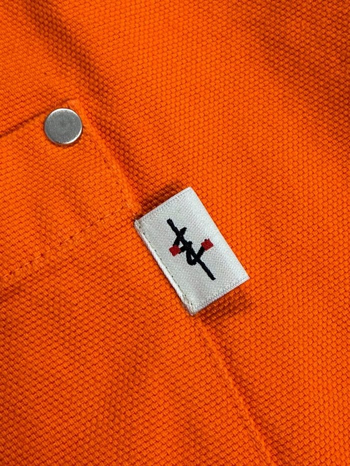 La Carpe Et Le Lapin Tablier Taille Long Poches Orangeade 04