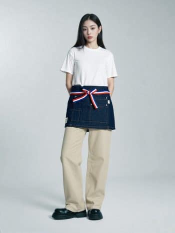 Lacarpeetlelapin Tablier Court Denim 01