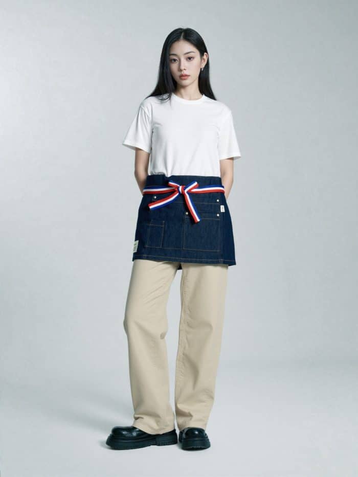 Lacarpeetlelapin Tablier Court Denim 01