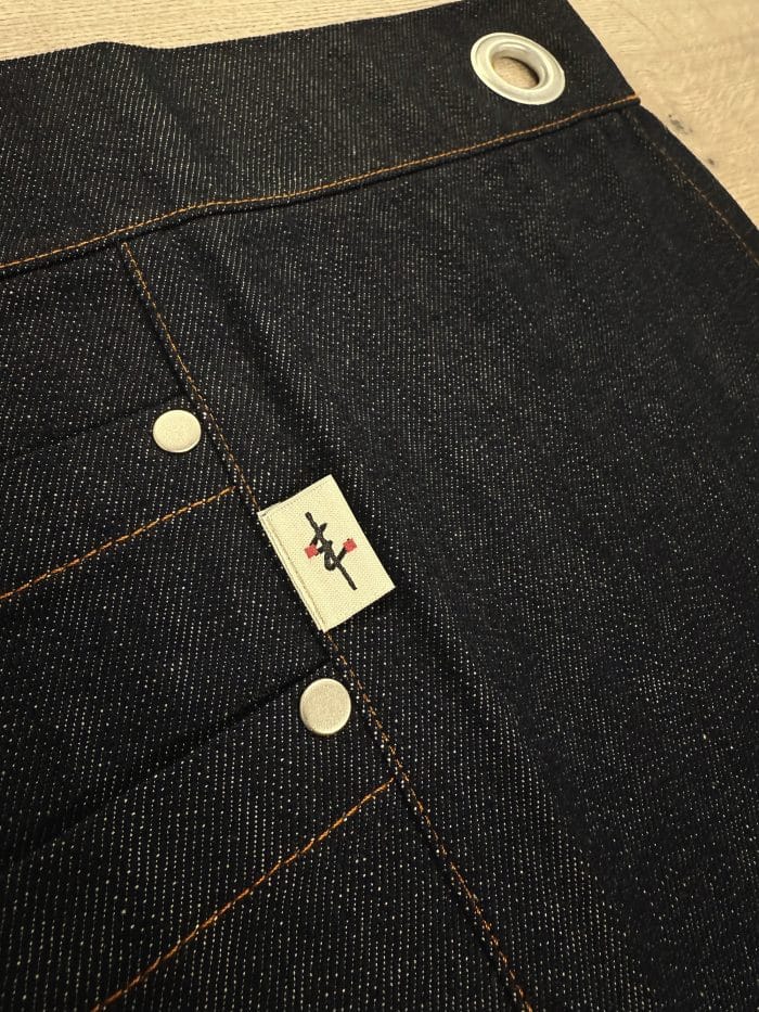 Lacarpeetlelapin Tablier Court Denim 03