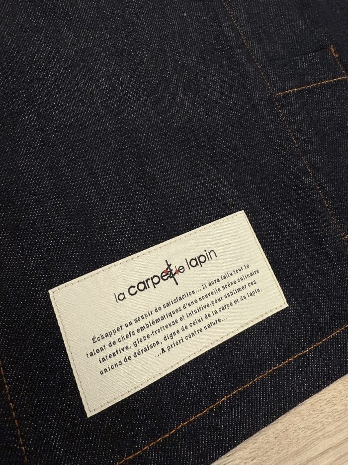 Lacarpeetlelapin Tablier Court Denim 04