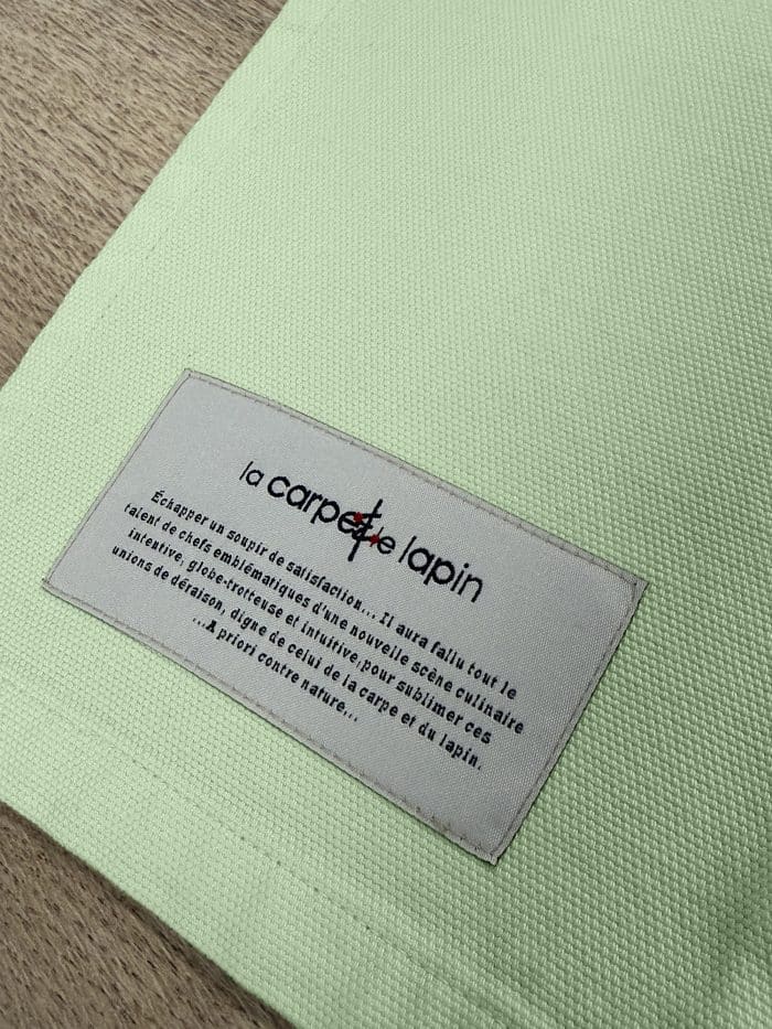 Lacarpeetlelapin Tablier Court Limecream 04