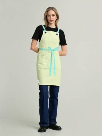 Lacarpeetlelapin Tablier Bavette Petit Limecream 01