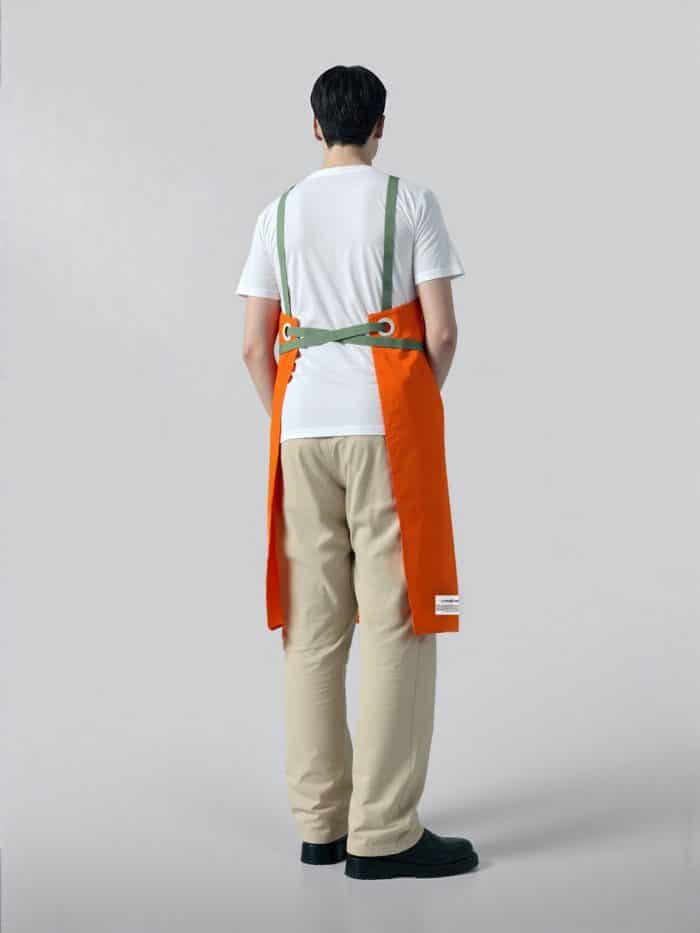 Lacarpeetlelapin Tablier Bavette Petit Orangeade 02