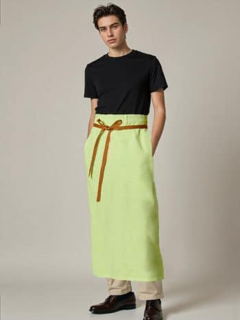 Lacarpeetlelapin Tablier Long Sanspoches Limecream 01